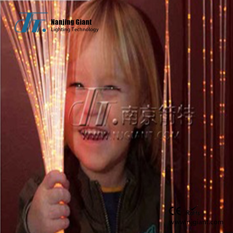 Application of optical fiber curtain in multi-sensory treatment room